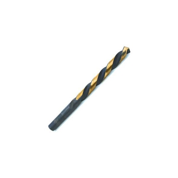 Champion Cutting Tool 7/16in - XG38 BlackGold Drills, 3/8in Shank, 135 deg Split, HSS, & Gold Surface Treatment, 6PK CHA XG38-7/16 - main